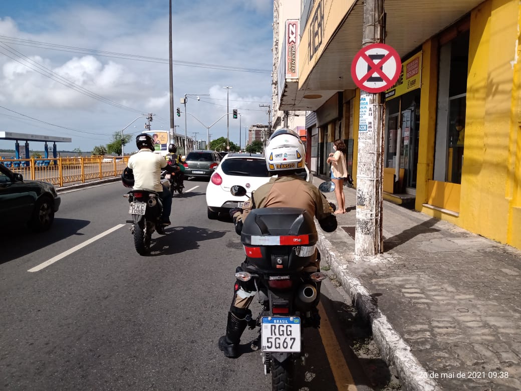 Após denúncias, SMTT reforça fiscalização em vagas de estacionamento irregular - SMTT Aracaju